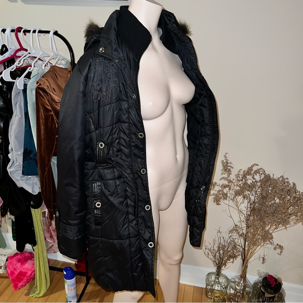 Marie Claire belted Winter coat size M